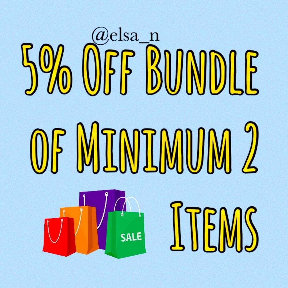 NOW!! 15% Off Bundle of 2
